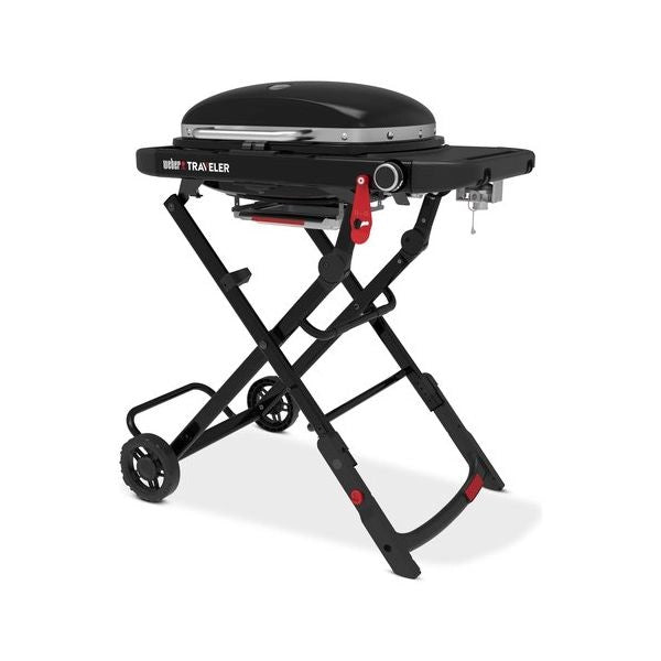Barbecue gpl weber 1501750 traveler compact pieghevole nero