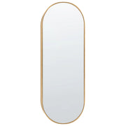 Specchio da parete con cornice in metallo dorato grande specchio da appendere camera da letto soggiorno corridoio stile glamour.