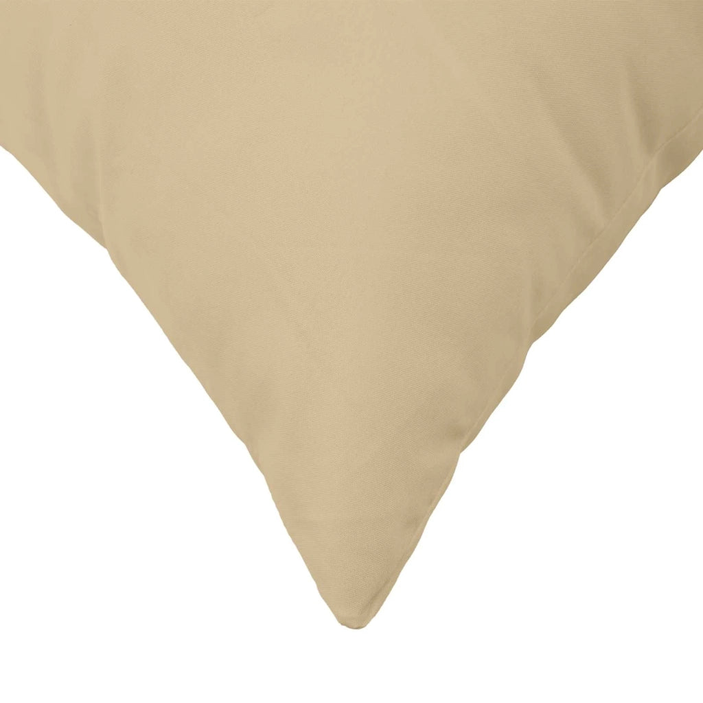 Federa 6 pcs HEERLEN Beige 80 x 80 cm Poliestere 913654
