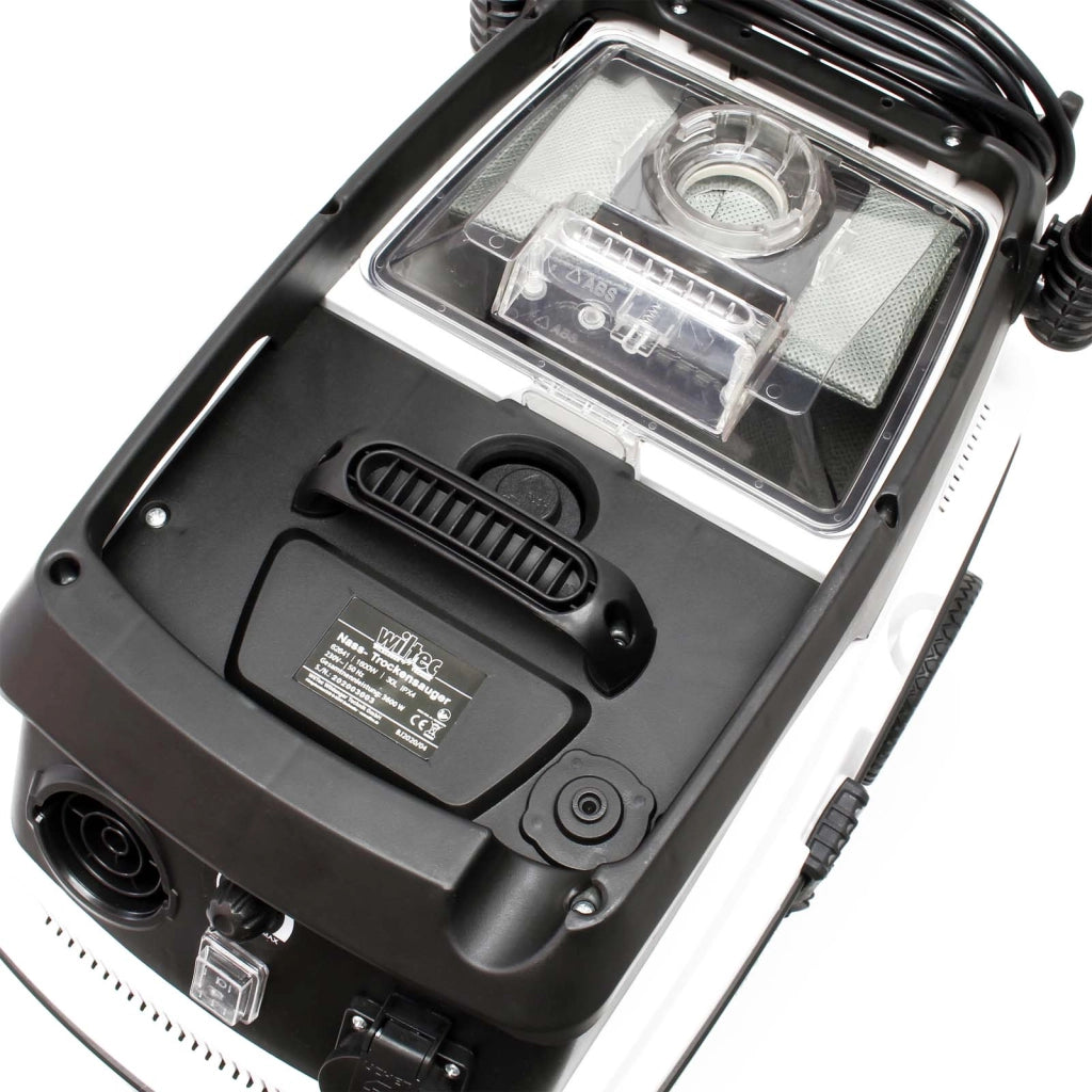 Bidone aspiratutto secco umido 1600w filtro a 3 livelli e accessori Aspiratore liquidi solidi