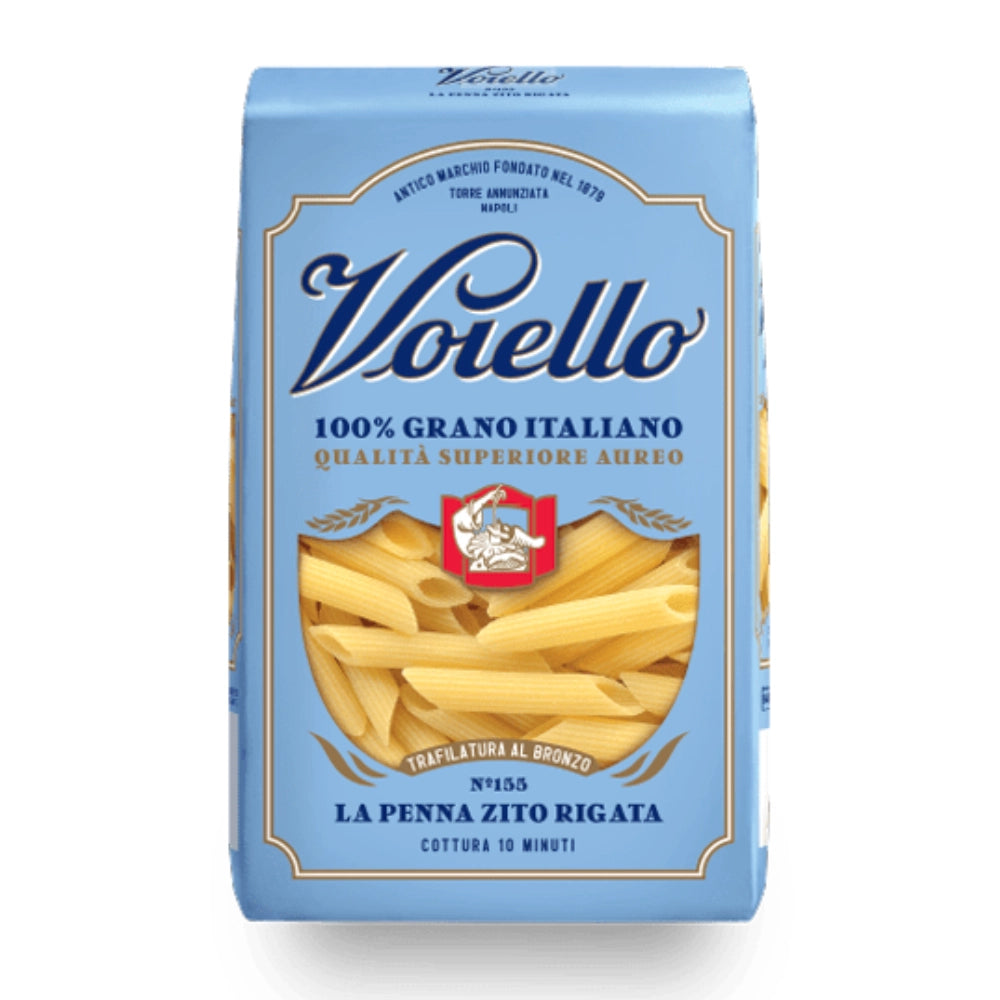 Voiello la penna zito rigata n. 155 pasta trafilata al bronzo da 500 grammi