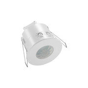 Alcapower Sensore di Presenza da Incasso 360 Gradi IP54, 2000W Max, Regolabile, Installazione a Soffitto per Ambienti Interni ed Esterni Protetti