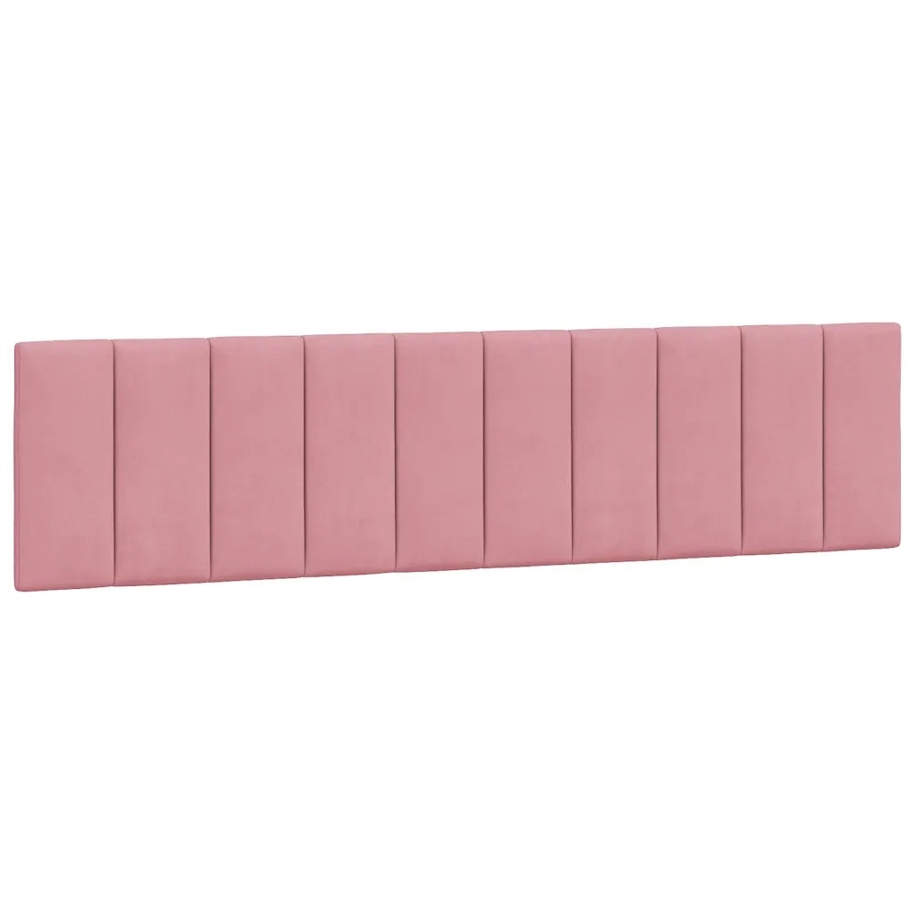 Letto matrimoniale | Letto per adulti | Giroletto senza Materasso Hanko Rosa 200x200 cm in Velluto