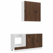 Unità Cucina LUCCA 5 pcs Rovere Marrone Legno ingegnerizzato 3438272