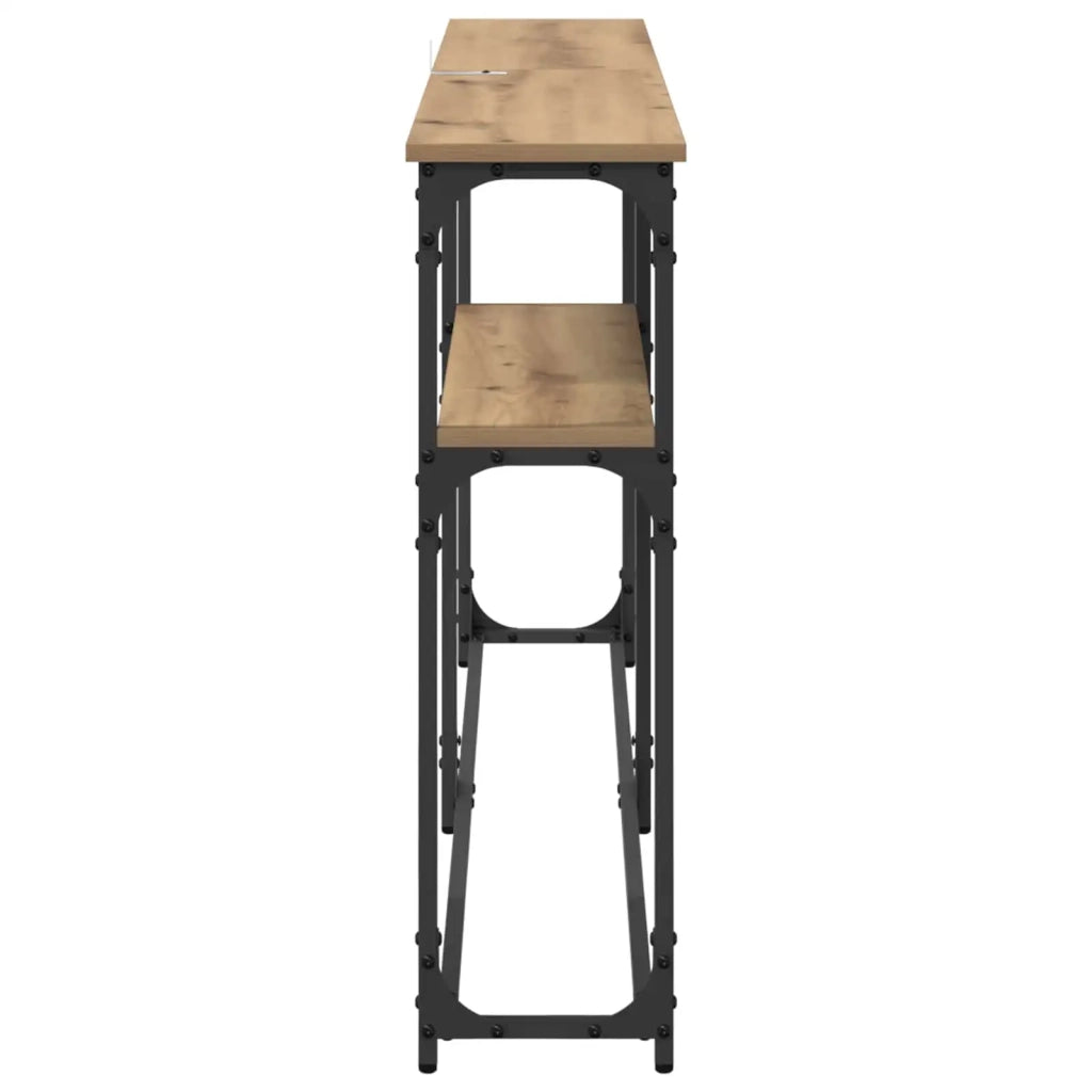 TavoloConsolle Rovere artigianale 145 x 22,5 x 75 cm