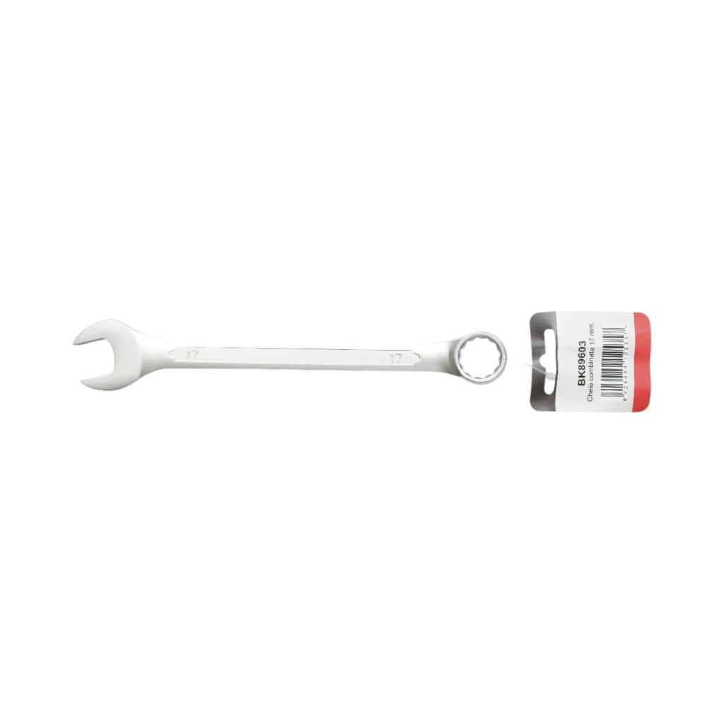 Chiave combinata professionale in acciaio Cr-V da 17 mm Breckner Germany