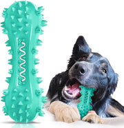 Detersivo per la salute dei denti del cane - Giocattolo per mordere - Gomma naturale - 180 x 78,7 mm - Blu - Salute e freschezza orale