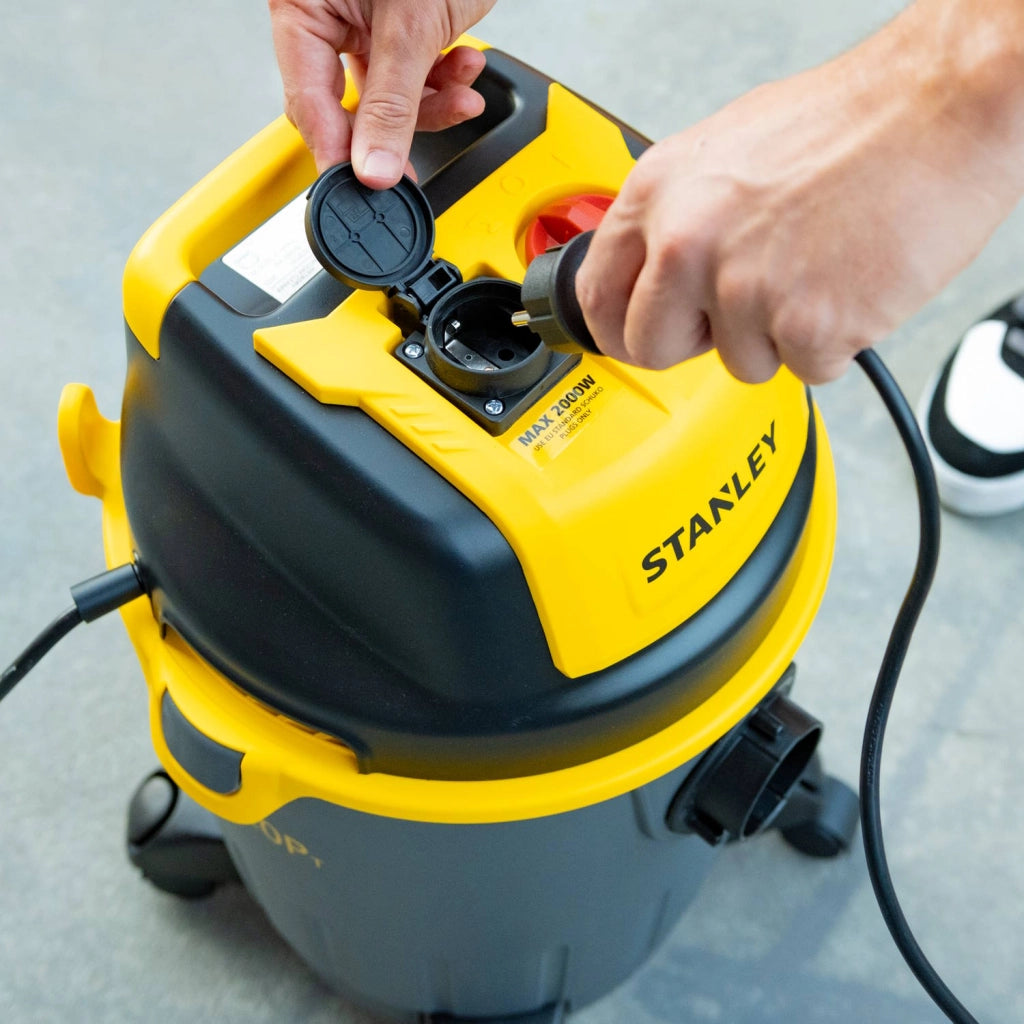 Aspiratore Solidi e Liquidi Stanley SXVC25PTDE (Potenza assorbita  1200 W, Capacità fusto 25 l)
