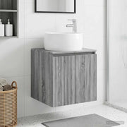 Mobile Lavabo da Parete Sonoma grigio 49,5 x 44,5 x 66 cm 890458