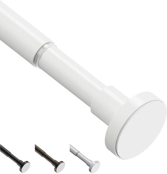 Barramento di tenda estensibile - senza foratura - 46-81 cm - nero