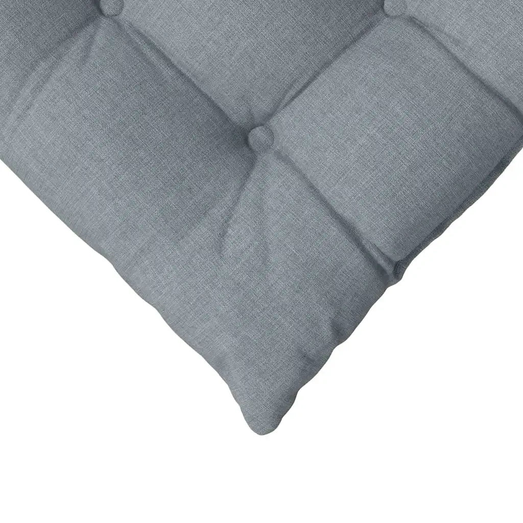 Cuscini per Seduta 4 pcs Grigio chiaro 40 x 40 x 6 cm Tessuto