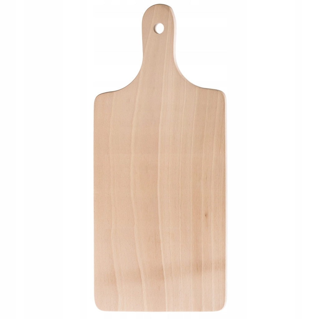 Tagliere da cucina tradizionale in legno KADAX con manico, 26x16 cm, faggio