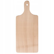 Tagliere da cucina tradizionale in legno KADAX con manico, 26x16 cm, faggio