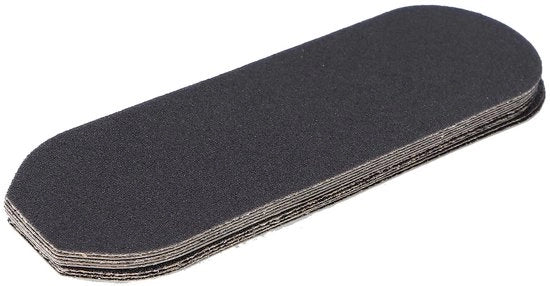 Kit di sostituzione per pedicure a 10 pezzi - Vullini grove/fini - Pads per raschiatura - Rimuovitore di calli - Adatto per pedicure