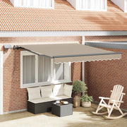 Tenda Retrattile Beige 300 x 250 cm Tessuto 3330056
