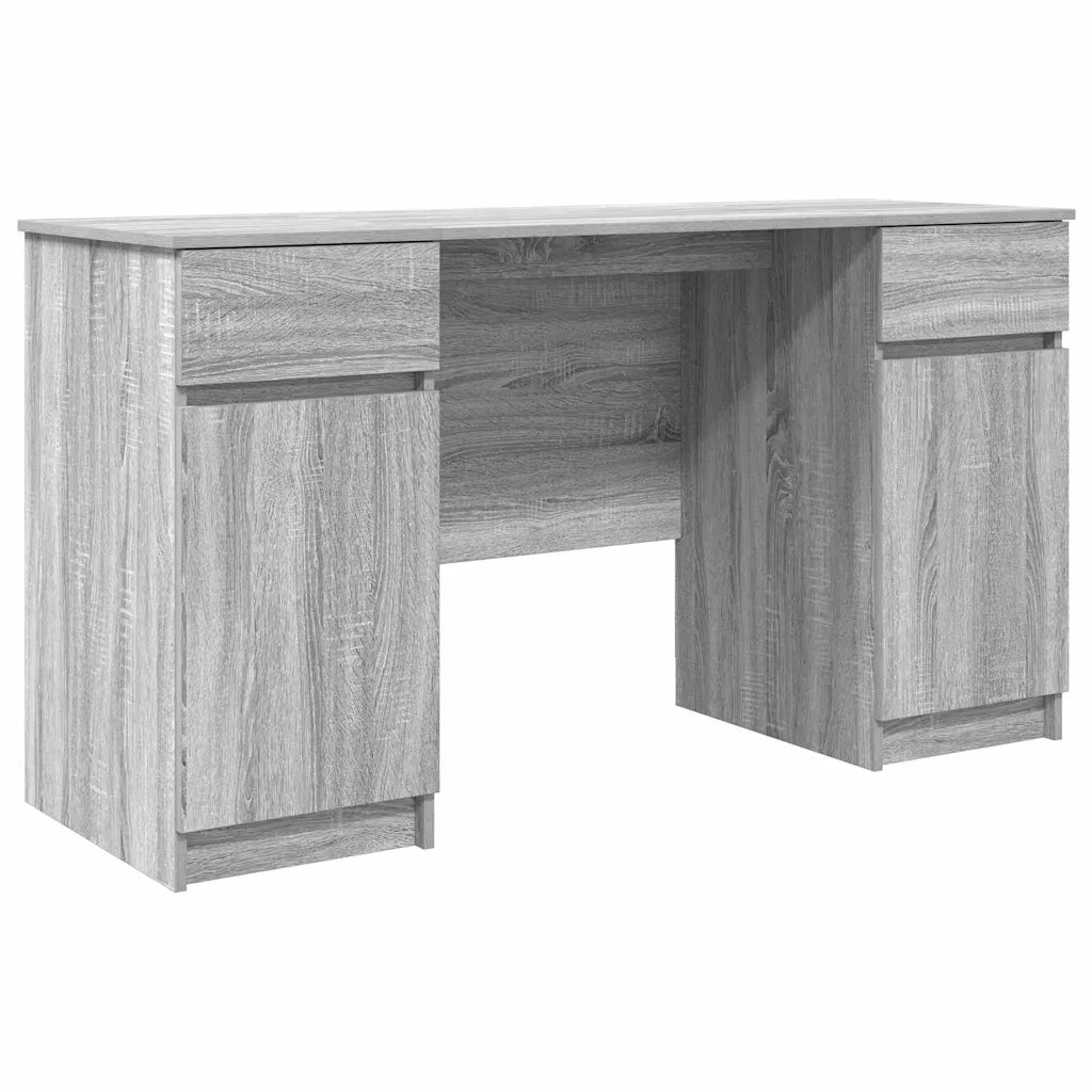 Scrivania Grigio sonoma 140 x 49 x 76 cm Legno multistrato 3328512