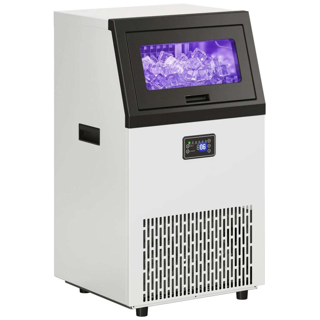 Macchina per Ghiaccio Professionale ¨C Xylo ¨C 55kg/24h Acciaio Inox con Deposito 13kg