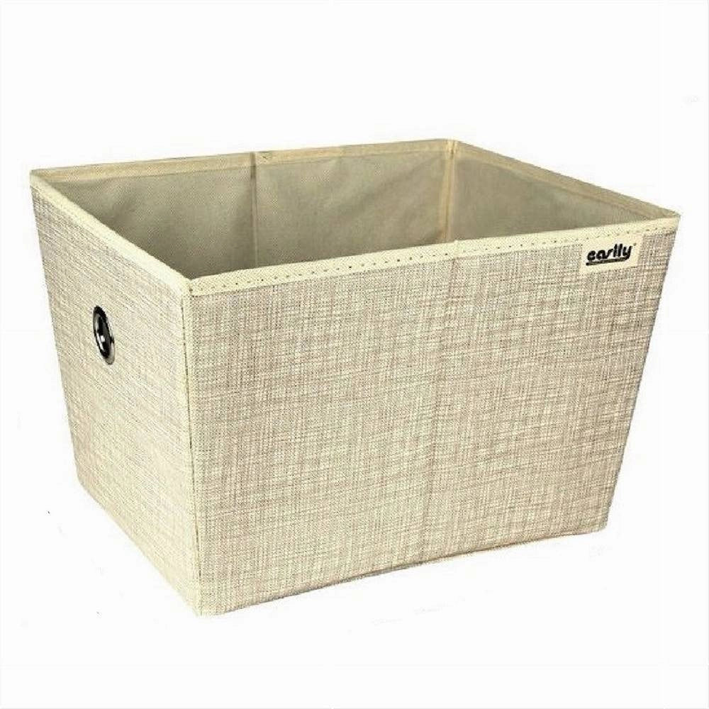Trade Shop - Box Scatola Salvaspazio Portatutto Contenitore Armadi Organizer 25x33x19cm 69725 -