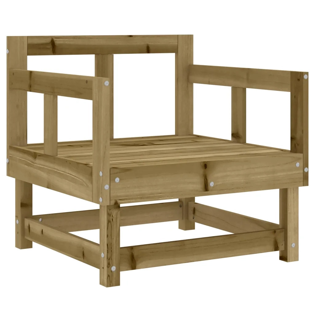 vidaXL Set Salotto da Giardino 8 pz in Legno Impregnato di Pino