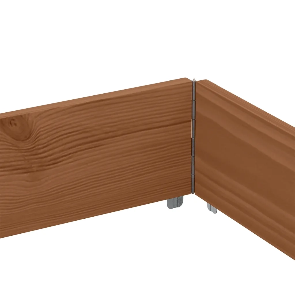 Paretali per Pallet 3 pz Marroni 150x100cm Legno Massello Pino CFW9094861