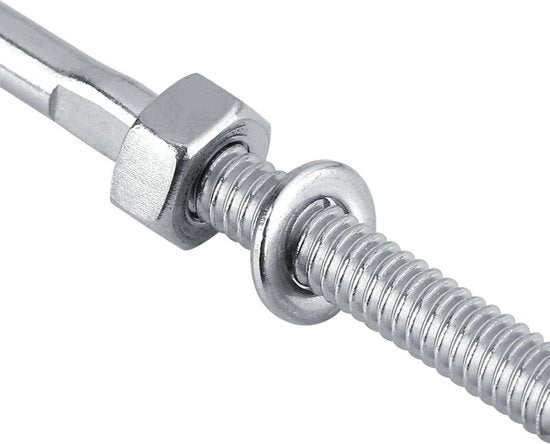 Leva RVS per Cavi in Railing a Rete Metallica - Sistema Hardware - 1/8" Cavi Railing