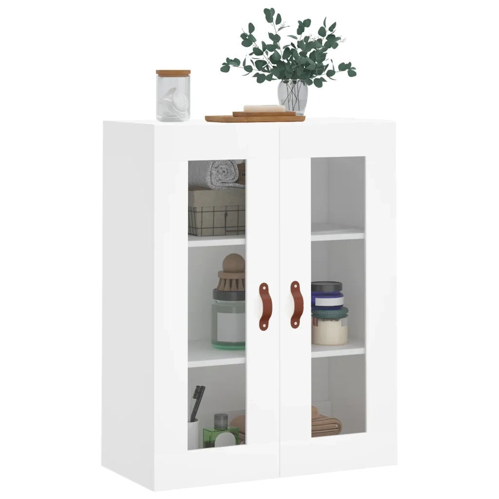 Mobile a Parete Bianco 69,5x34x90 cm 828452