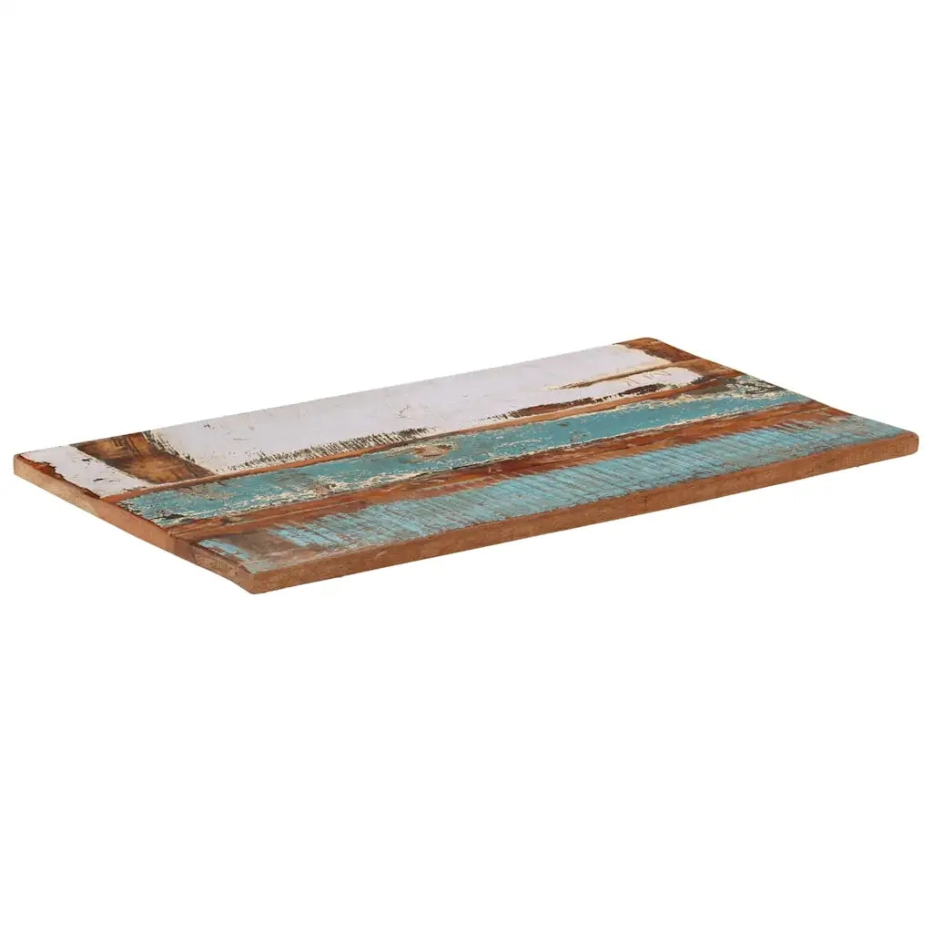 Piano Tavolo | Superficie Tavolo | Piano Scrivania Rettangolare 60x100 cm 25-27 mm Legno di Recupero