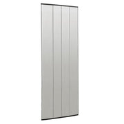 Zanzariera Porta con Tenda in Rete Nera 100x220 cm Poliestere 148710