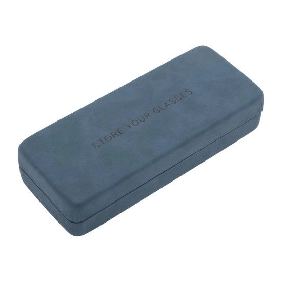 Organizzatore per Occhiali Portatile - Retro - Dimensioni 16x6,5x3,5 cm - Protezione contro le Scalfitture - Meccanismo a Sfoglia - Custodia per Occhiali