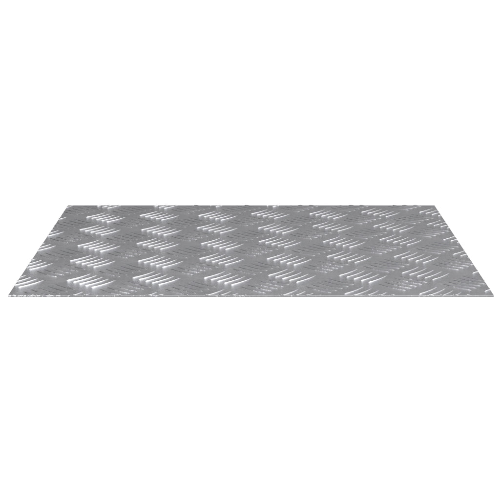 Lastre in Alluminio Antiscivolo a Rombo 2 pezzi 60x50 cm
