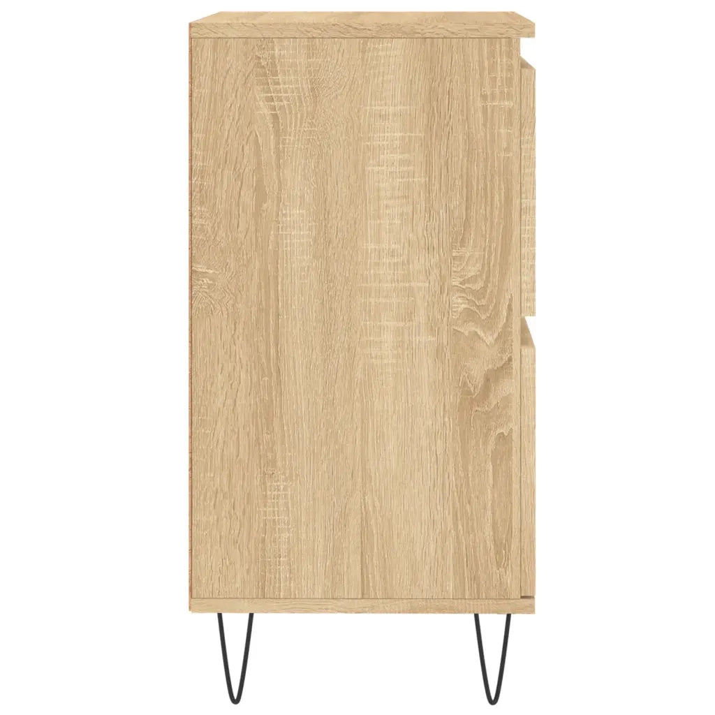 Credenze 2 pz Rovere Sonoma in Legno Multistrato 3190176