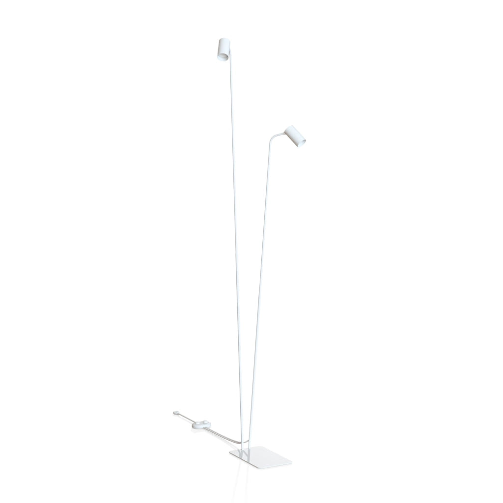 Nowodvorski MONO 7705 piantana LED 2 luci GU10 bianca