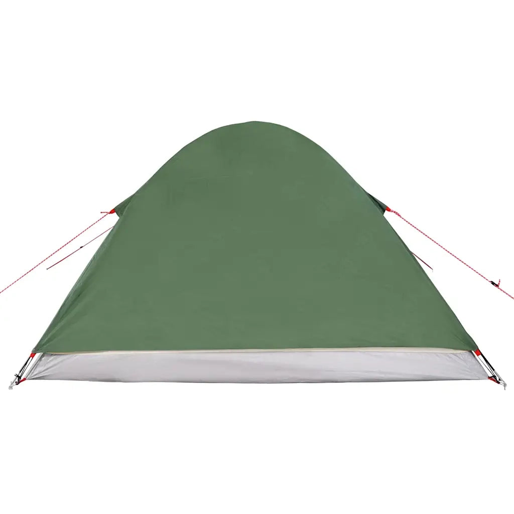 Tenda da Campeggio a Cupola per 3 Persone Verde Impermeabile