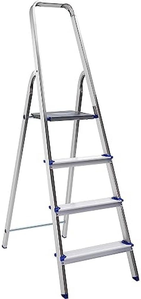 Scala Scaletto in Alluminio Piuma Max 100 kg 4 Gradini FRAMAR