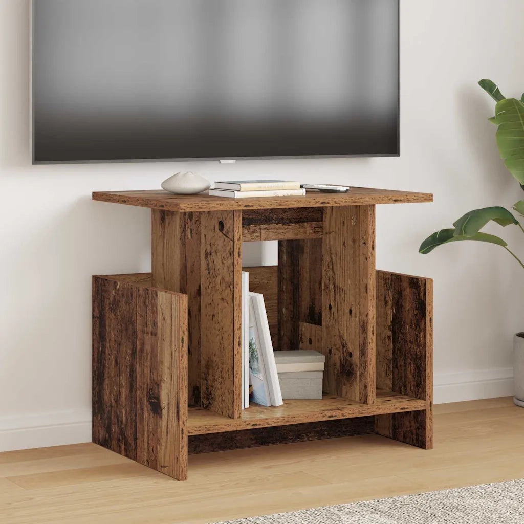 Supporto TV 2 pz-Credenza per TV-Mobile TV Legno vecchio 50 x 35 x 45 cm