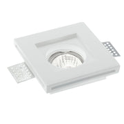 Incasso gesso Spirit quadrato GU10 42W