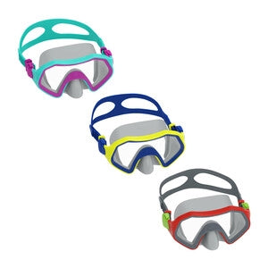 MASCHERA SUBACQUEA + 7 CRUSADER ASS 22049- BESTWAY- 1,0 pz