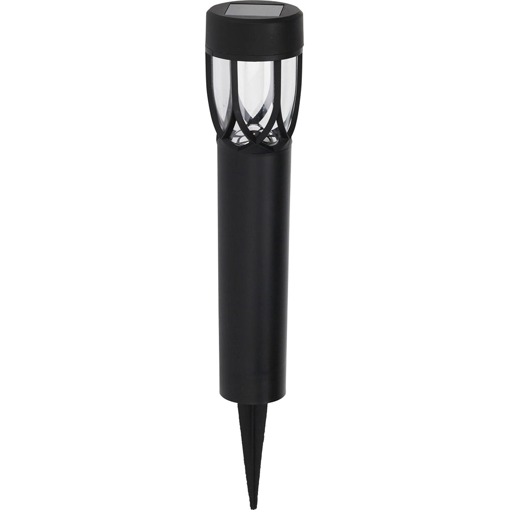 LAMPADA giardino per esterno A ENERGIA SOLARE cm 7 x h.40- 12 pezzi