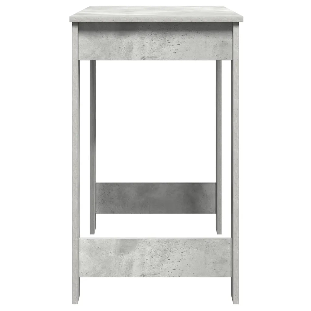 Scrivania | Tavolo da Ufficio Grigio Cemento 100x45x75 cm in Legno Multistrato
