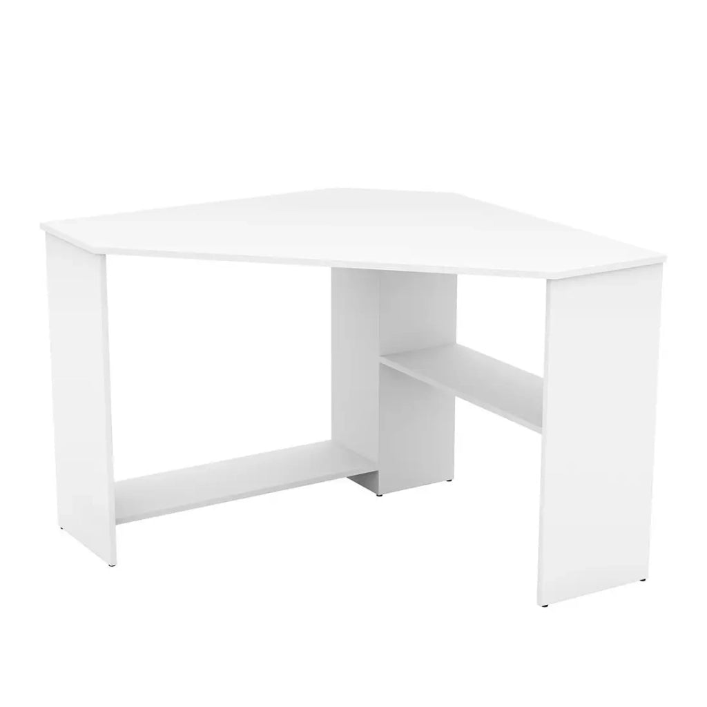 Scrivania ad angolo KARO colore bianco, 80 x 73 x 80 cm