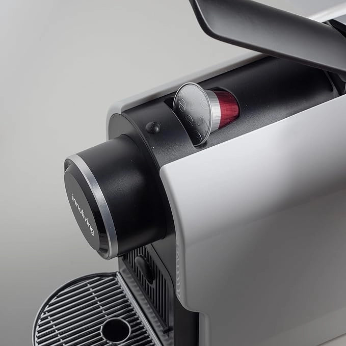 Innoliving Macchina da Caffè in Capsule INN-841, Compatibile con Capsule Standard, Serbatoio 650ml, Design Compatto, Erogazione Rapida, Facile da Pulire, Ideale per Casa e Ufficio