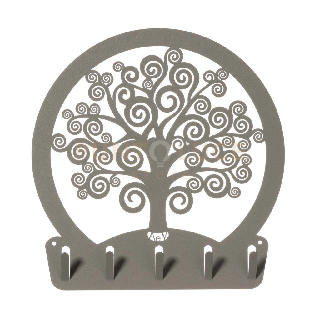 Portachiavi moderno da parete Albero della vita Fango