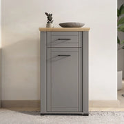 Rogeno, Mobile da Ingresso un Cassetto, 60.5x41x105h cm Grigio
