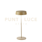 LAMPADA DA TAVOLO RICARICABILE LED COCKTAIL ORO 2,2W 192LM 3000K DIMMERABILE IP54 29,5X12X12CM