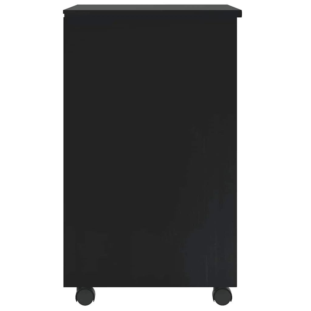Mobiletto multifunzionale con cassetti 53 x 39 x 65,5 cm in legno di pino nero 02_0057654