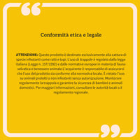 Gabbia Trappola per Animali Piccoli 100x25x28 cm conPorta e Maniglia in Acciaio Verde Scuro