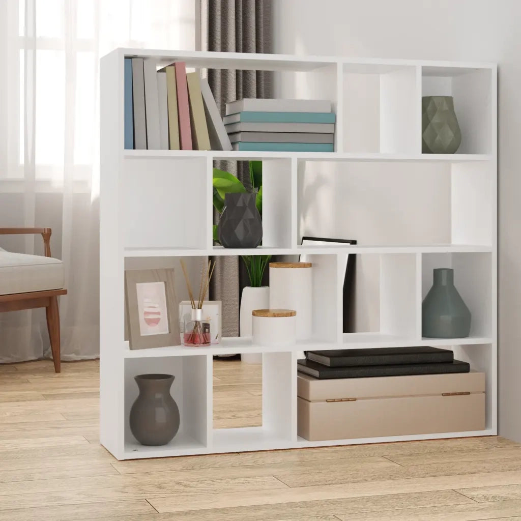 Libreria/Divisorio Bianco 105x24x102 cm 823245
