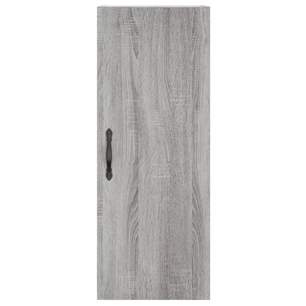 Credenza Grigio Sonoma 34,5x34x180 cm in Legno Multistrato 3198823