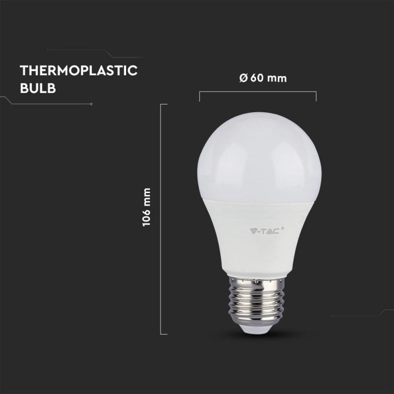 Lampada Led E27 A60 12W 1055 LM Caldo 3000K Dimmerabile Chip Samsung SKU-20044