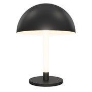 Maytoni lampada da tavolo moderna Ray 1 luce LED integrato nero metallo